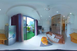 Cho Thuê Căn hộ 1PN Apartment Service 50m2 P.202 Giá 9,4 triệu VND